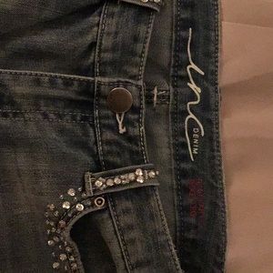 Inc Embellished denim
